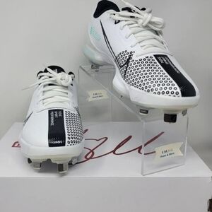 Nike Force Zoom Trout 7 Men Pro Baseball Cleats CQ7224 101 White/Black New Multi